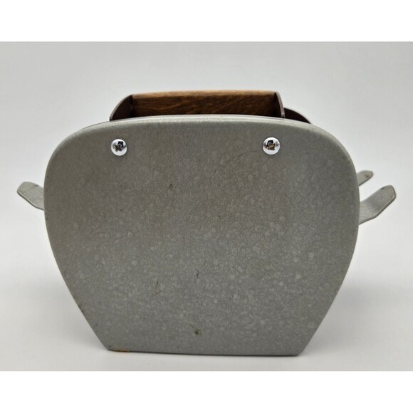 Nestor Johnson Wood Metal Hand Crank Card Shuffler Vintage Box Patent 2706117 - Picture 6 of 11